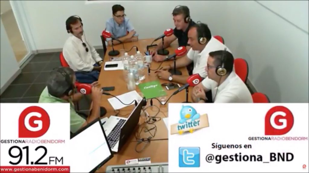 Ejecutiva Nacional de Contigo Somos Democracia en Gestiona Radio (Benidorm)