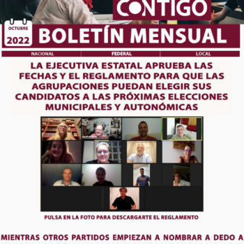 Boletín de Contigo Somos Democracia de Octubre de 2022